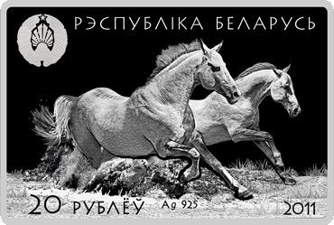 Achal-Teke-Pferd av (Quelle: nbrb.by)